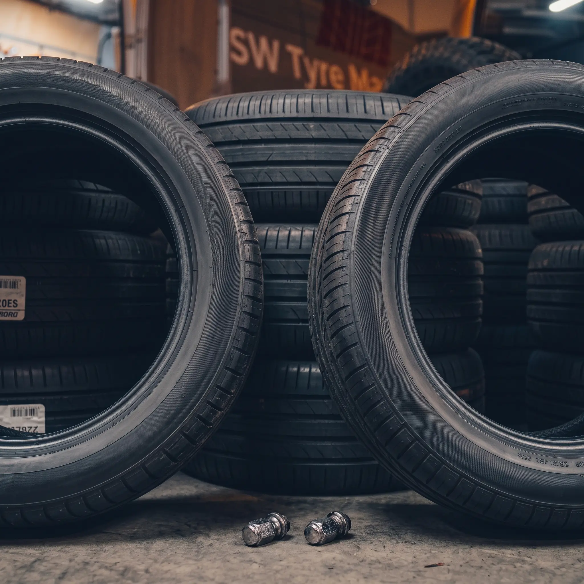 Tyre Nation fitting stock and tyres